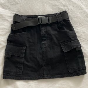 Topshop mini cargo skirt